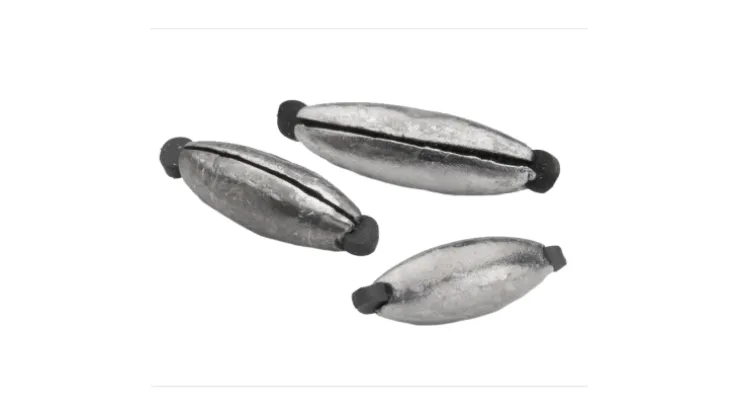 Bullet Weight Rubber Grip Sinkers