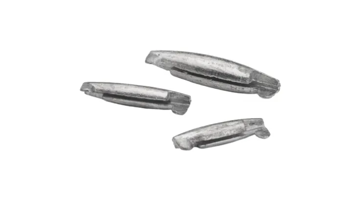 Bullet Weights Pinch on Sinkers