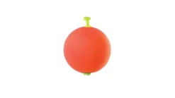 Eagle Claw Weighted Foam Round Snap On Floats 2pk