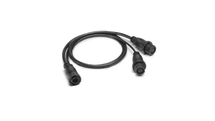 Humminbird SOLIX / APEX Side Imaging & 2D Transducer Adapter Splitter Cable