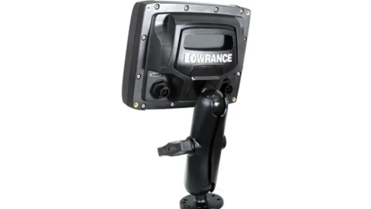 Lowrance Mark 4 & Elite 5 RAM 1" Mount with Quick Release