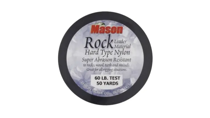 Mason Rock Hard Nylon Leader 50yd