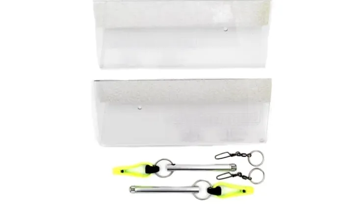 Rainbow Clear Board Planer Boards